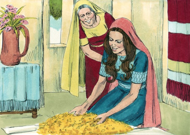 Ruth--Naomi Talks with Ruth